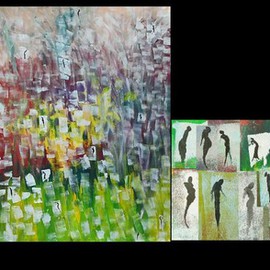 Emilio Merlina: 'peaceful coexistence of colors', 2016 Acrylic Painting, Fantasy. Artist Description:    on canvas                              ...