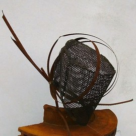 Emilio Merlina: 'queen fantasy', 2007 Mixed Media Sculpture, Inspirational. Artist Description:  rusty iron ...