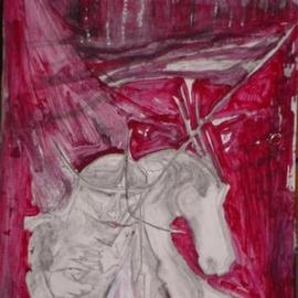 Emilio Merlina: 'save home', 2003 Acrylic Painting, Inspirational. Artist Description: acrylic and charcoal on paper...
