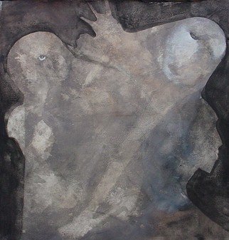 Emilio Merlina: 'searching Neverland', 2009 Mixed Media, Representational.  acrylic and charcoal on canvas ...