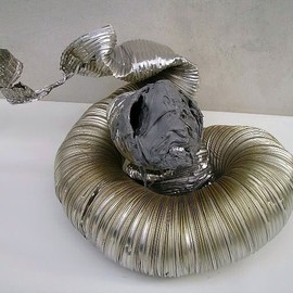 Emilio Merlina: 'sloughing off 3', 2008 Mixed Media Sculpture, Inspirational. 