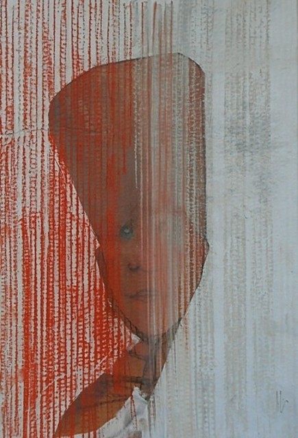 Artist Emilio Merlina. 'The Curtain' Artwork Image, Created in 2018, Original Optic. #art #artist