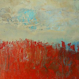 Emilio Merlina: 'the field', 2016 Oil Painting, Fantasy. Artist Description:  on canvas ...