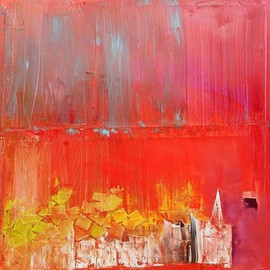 Emilio Merlina: 'the place', 2016 Oil Painting, Fantasy. Artist Description:    on canvas          ...