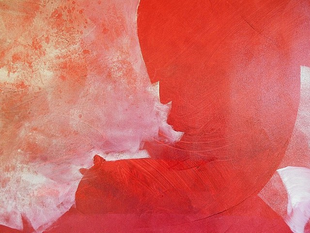 Emilio Merlina  'The Red Moon Lover Detail', created in 2014, Original Optic.