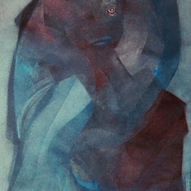 Emilio Merlina: 'the wind bride 02  011 ', 2011 Oil Painting, Fantasy. Artist Description:   oil on canvas      ...