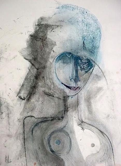 Artist Emilio Merlina. 'Too Much Blue Maybe 02' Artwork Image, Created in 2006, Original Optic. #art #artist