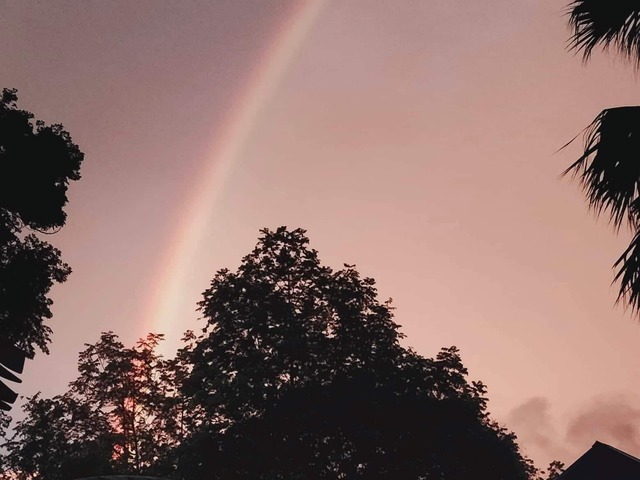 Emma William  'Sunset Rainbow', created in 2018, Original Photography Color.