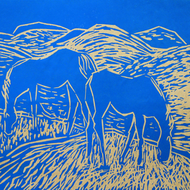 Horses 3, Engelina Zandstra