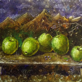apples on the table By Nina Polunina