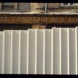 Enzo Amato: 'caffe close ', 2002 Cibachrome Photograph, Architecture. Artist Description: cafe close provence france ( cafe comptoir de l' ain) ...
