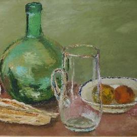 Maria Teresa Fernandes: 'Aguiar Ruivo Collection', 1967 Oil Painting, Family. Artist Description: simple objects but dear to many hearts...