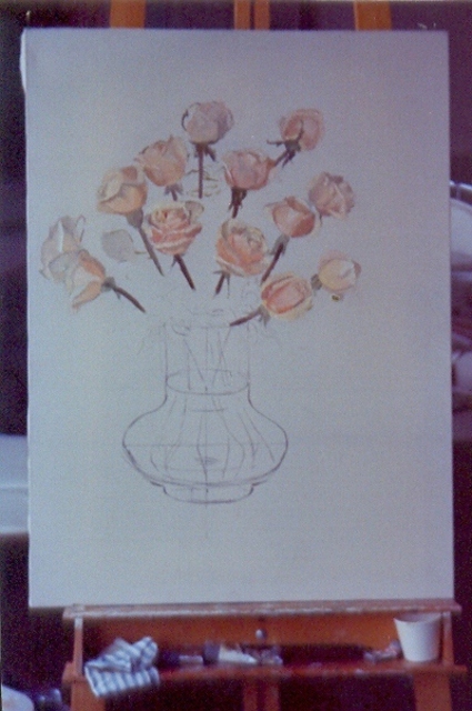 Artist Maria Teresa Fernandes. 'Yoshida Phase I' Artwork Image, Created in 1981, Original Drawing Pencil. #art #artist