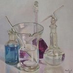 blue chemistry By Maria Teresa Fernandes