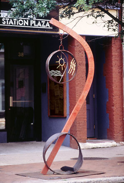 Eric Jacobson  'Nature In Balance', created in 1997, Original Sculpture Mixed.