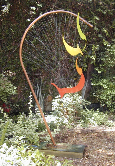 Eric Jacobson  'Soaring Fish Second View', created in 2007, Original Sculpture Mixed.