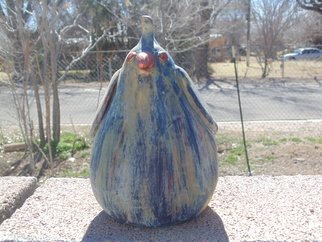 Esta Bain: 'ceramic quail', 2017 Handbuilt Ceramics, Animals. acrylic finish...