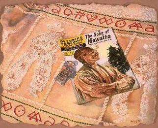Shirley Estes: 'Buckeroos Bedtime Stories', 2003 Watercolor, Southwestern. Artist Description: watercolor on handmade paper...