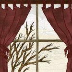 Winter Window By Carol Brown