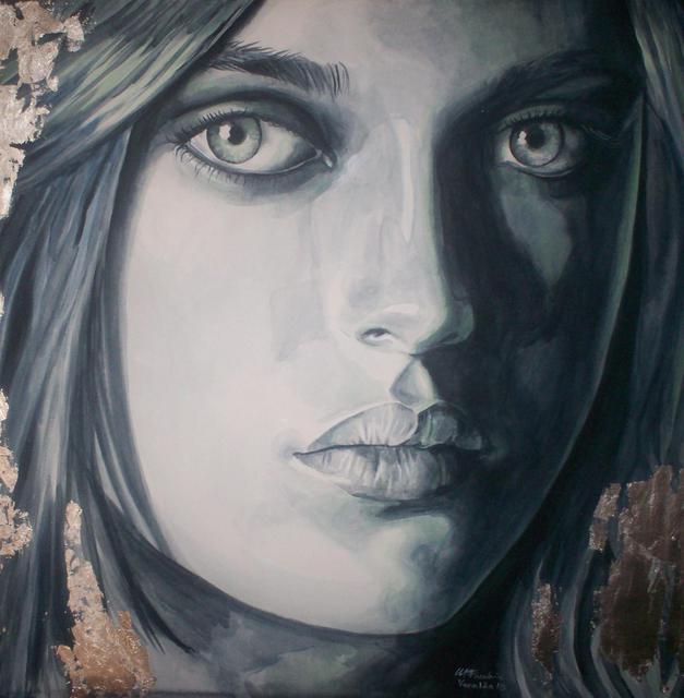 Manuela Facchin Varalda  'Icon 8', created in 2010, Original Painting Acrylic.
