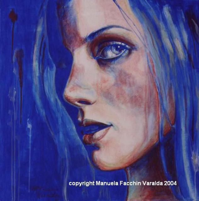 Artist Manuela Facchin Varalda. 'Reflect 3' Artwork Image, Created in 2004, Original Painting Acrylic. #art #artist
