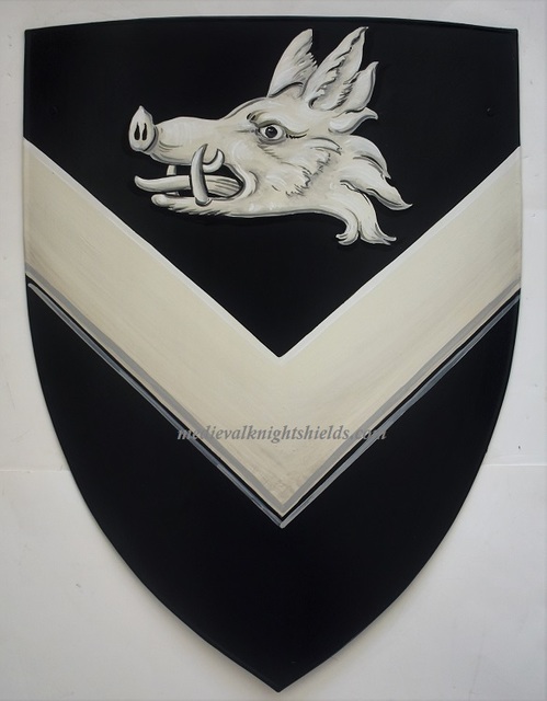 Artist Gerhard Mounet Lipp. 'Coat Of Arms Shield Knight Shield' Artwork Image, Created in 2019, Original Painting Other. #art #artist