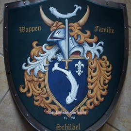 coat of arms knight shield By Gerhard Mounet Lipp