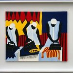 The Ironers   Tribute to Jacob Lawrence By Frank Emmert