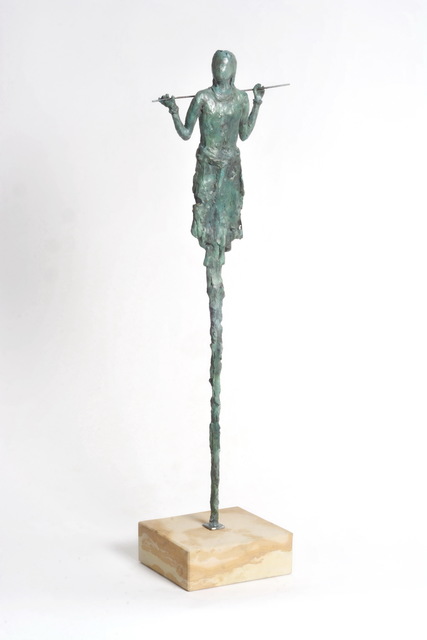 Heinrich Filter  'Samburu Herdsman', created in 2019, Original Sculpture Other.