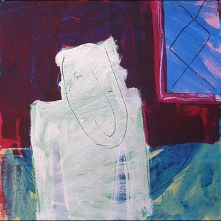Jean Chevalier: 'UP EARLY', 2009 Acrylic Painting, Abstract Figurative. 