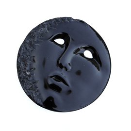 Francesca Bianconi: 'Moon', 2012 Stone Sculpture, Visionary. Artist Description:  marble black of Belgium    ...