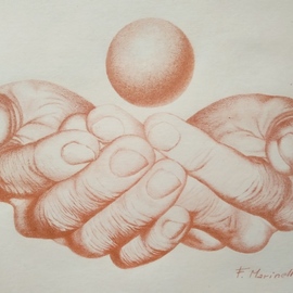 Francesco Francesco: 'hands power', 2018 Other Drawing, Abstract. Artist Description: Hands power...