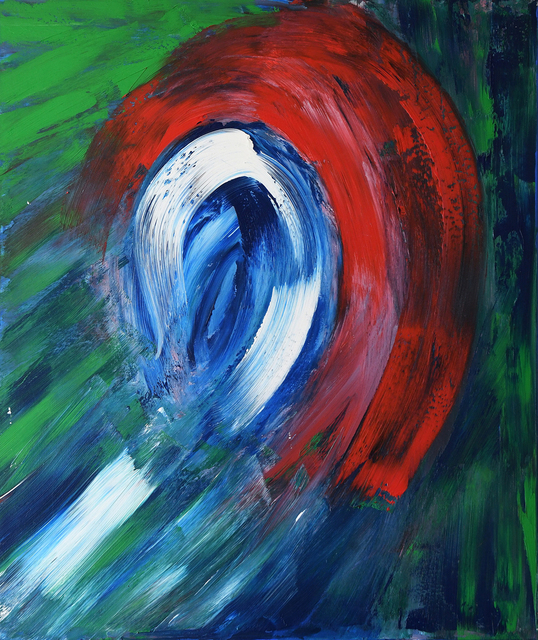 Frances Bildner  'Eye Of The Storm', created in 2020, Original Painting Acrylic.