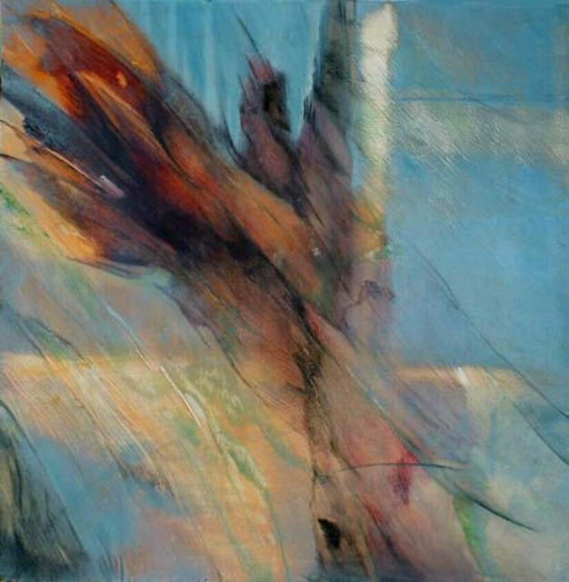 Franziska Turek  'Flaming Heaven', created in 2003, Original Painting Acrylic.