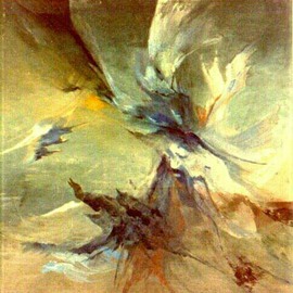 Franziska Turek: 'heaven', 2002 Other Painting, Abstract. 