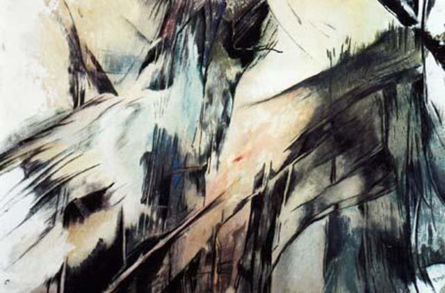 Artist Franziska Turek. 'Lost In Ice 2' Artwork Image, Created in 2000, Original Painting Acrylic. #art #artist