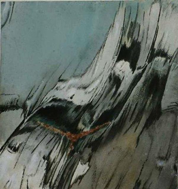 Artist Franziska Turek. 'Lost In Ice 8' Artwork Image, Created in 2002, Original Painting Acrylic. #art #artist
