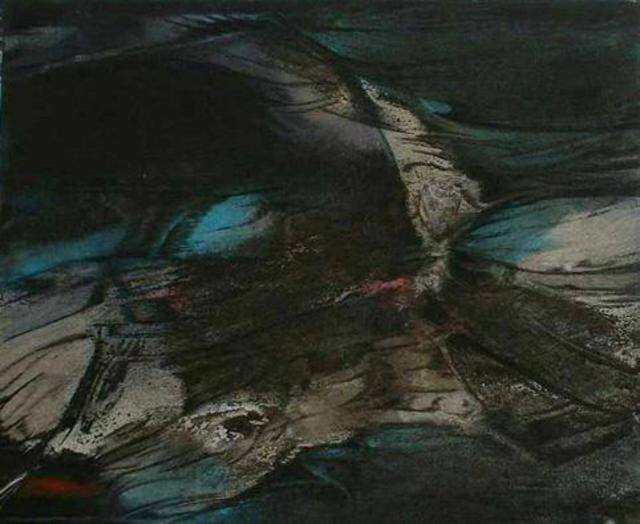 Artist Franziska Turek. 'Night Passage' Artwork Image, Created in 2004, Original Painting Acrylic. #art #artist