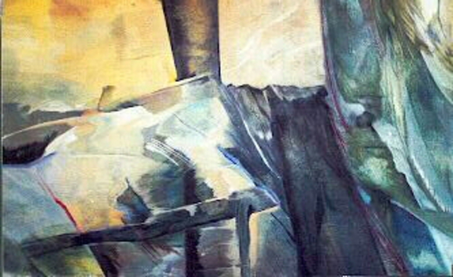 Franziska Turek  'Nuclear Dream', created in 1998, Original Painting Acrylic.