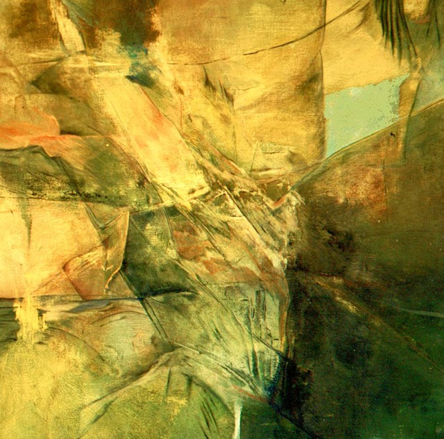 Franziska Turek  'Palmy Days', created in 2002, Original Painting Acrylic.