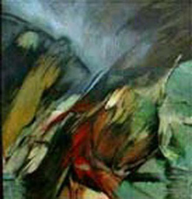 Franziska Turek  'Passion', created in 2002, Original Painting Acrylic.