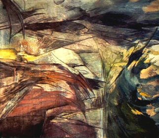 Franziska Turek: 'samurai', 2002 Acrylic Painting, Abstract. 