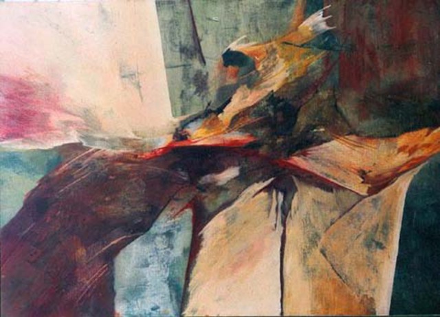 Franziska Turek  'Up And Away', created in 2000, Original Painting Acrylic.