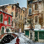 snow in venice By Sandro Frinolli Puzzilli