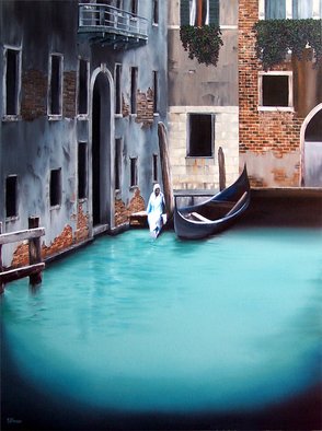 David Fedeli: 'Fishermans Wife', 2009 Oil Painting, Landscape.    David Fedeli, DJ Fedeli, Fine Art, Landscapes, Surrealism, Neo- Romanticism, Fisherman's Wife, Robert Watson, Oil Painting   ...