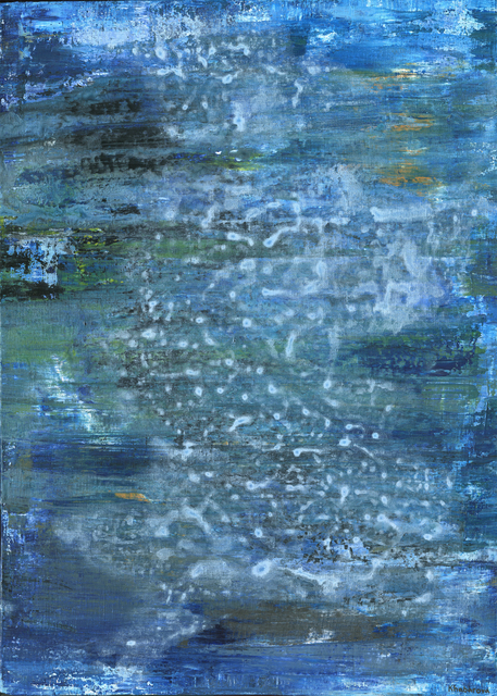 Galina Khabarova  'Sea Surface', created in 2021, Original Painting Acrylic.
