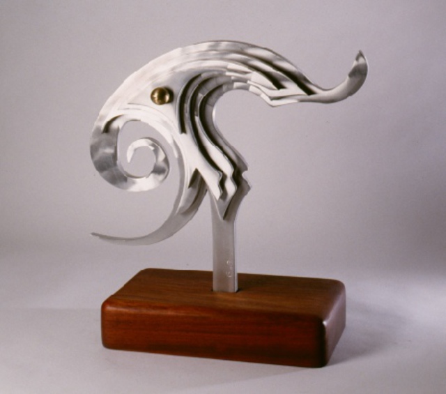 Gary Brown  'Eye Of The Storm', created in 2001, Original Sculpture Mixed.