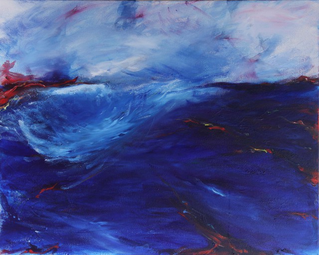 Deborah Brown  'Key West', created in 2013, Original Painting Acrylic.