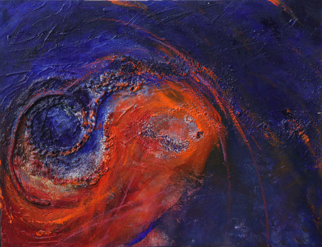 Artist Deborah Brown. 'Turbulence' Artwork Image, Created in 2012, Original Painting Acrylic. #art #artist
