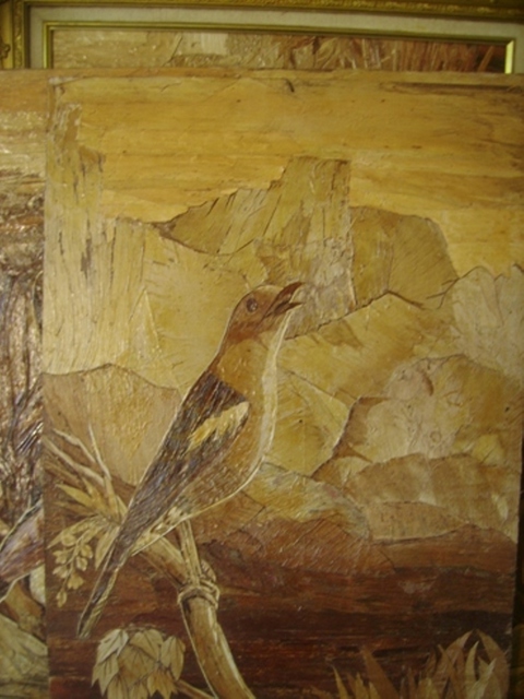 Gaya Wijaya  'Unique Painting Birds', created in 2002, Original Mixed Media.